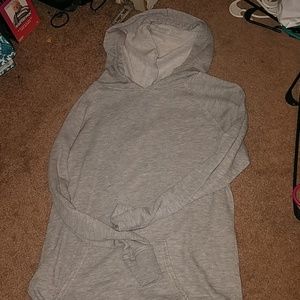 Gray hoodie